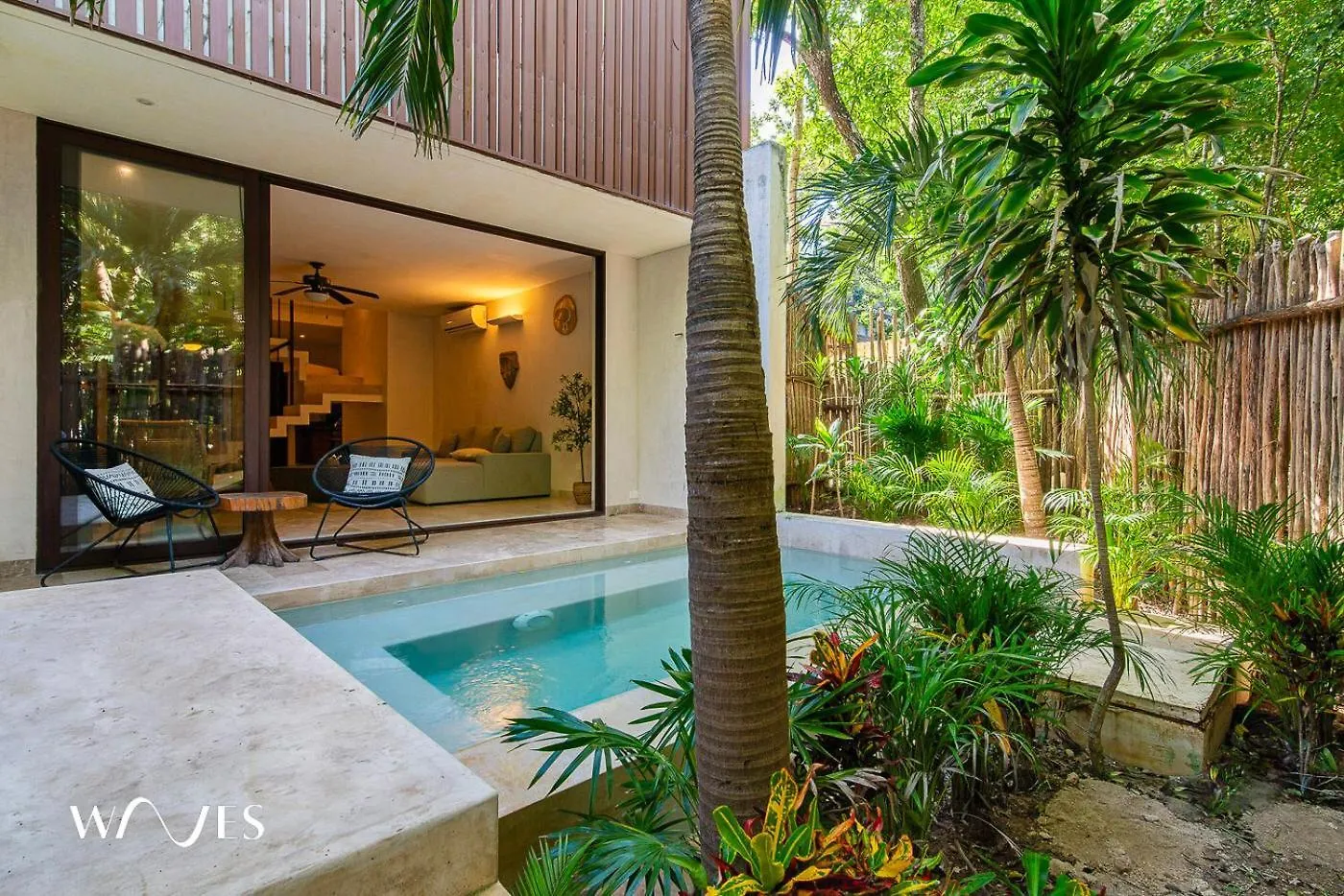 2 Br. Ph Wprivate Pool In Luxury Gated Community Apartment Tulum
